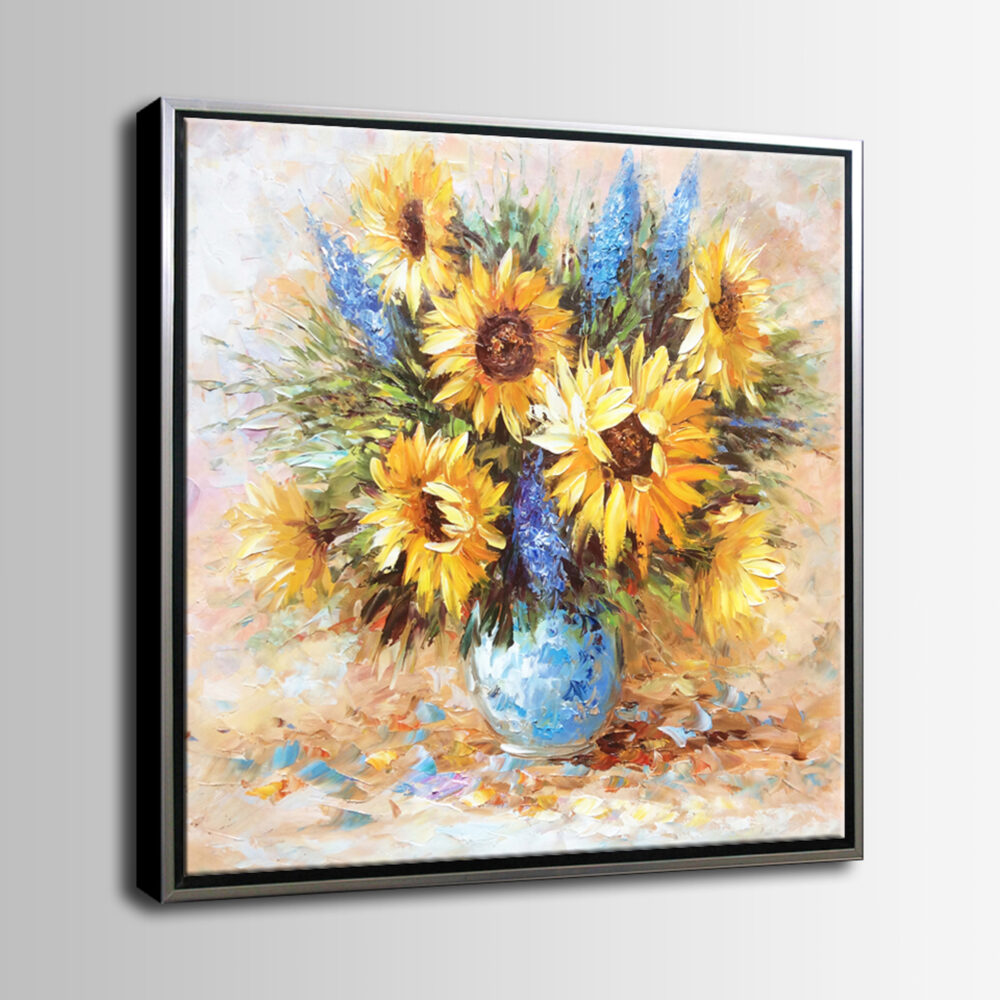 SunFlowers Oil Painting - Image 2