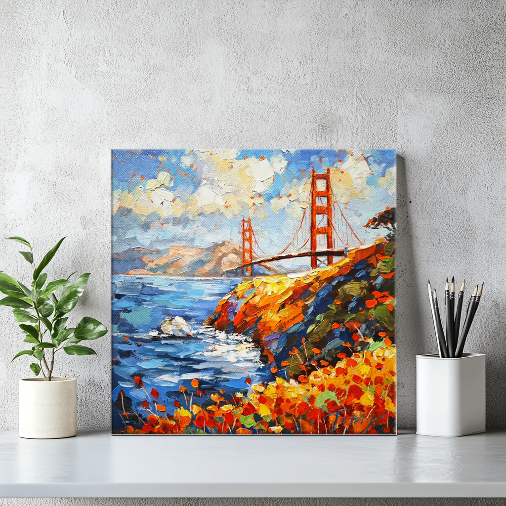 Golden Bridge Blossoms - Image 3